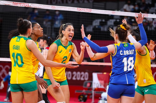 Vôlei feminino: Brasil domina a Coreia e disputará o ouro em final contra os EUA