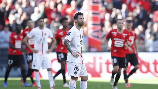 PSG tem atuação ruim, é derrotado pelo Rennes e perde os 100% no Francês