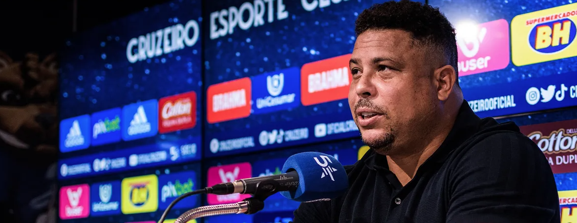 Ronaldo descarta ‘oba-oba’ no Cruzeiro na Série B, mas garante: ‘Queremos ser campeões’