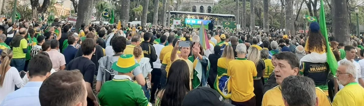 Apoiadores de Bolsonaro preparam ato de 7 de setembro em BH e carreata no dia 4