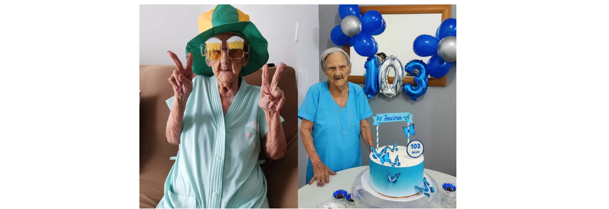 Brasileira de 103 anos viu todas as Copas e sonha com o hexa: ‘Torcendo muito’