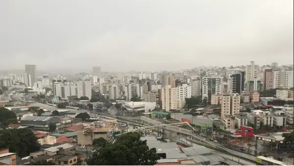 Belo Horizonte terá fim de semana com chuva; veja como fica a previsão